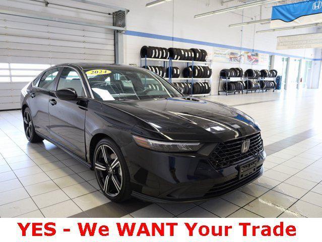 used 2024 Honda Accord Hybrid car, priced at $27,000