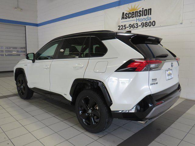 used 2019 Toyota RAV4 Hybrid car, priced at $30,500