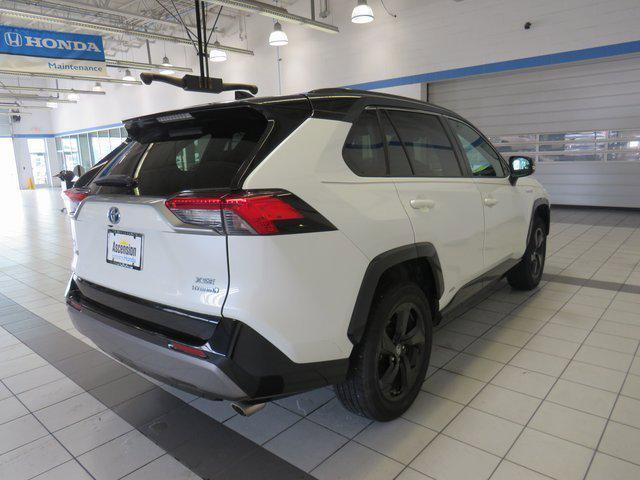 used 2019 Toyota RAV4 Hybrid car, priced at $30,500