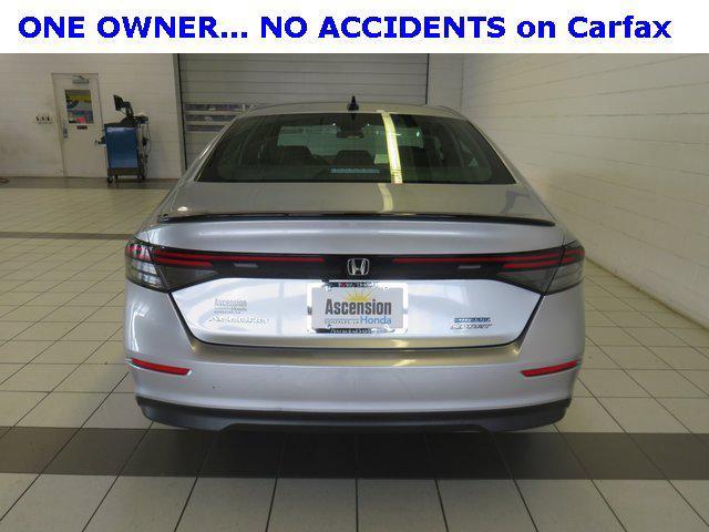 used 2024 Honda Accord Hybrid car, priced at $28,000