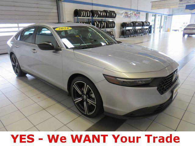 used 2024 Honda Accord Hybrid car, priced at $28,000