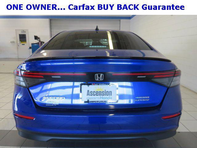 used 2023 Honda Accord Hybrid car, priced at $27,000