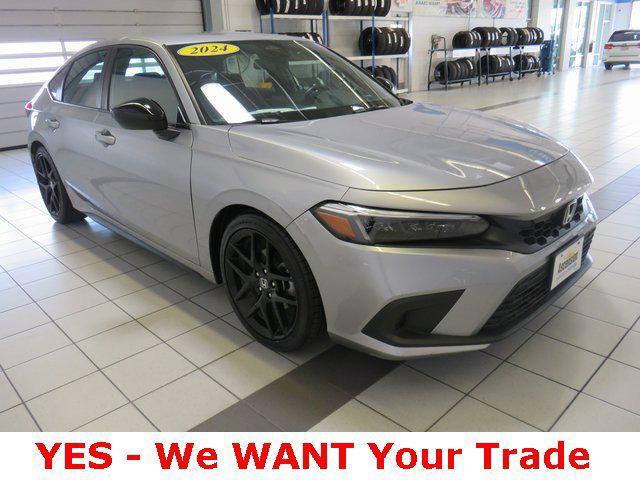 used 2024 Honda Civic car, priced at $25,000