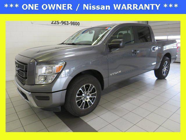 used 2023 Nissan Titan car, priced at $27,500