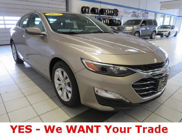 used 2022 Chevrolet Malibu car, priced at $17,385