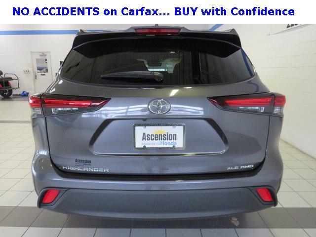 used 2024 Toyota Highlander car, priced at $43,000