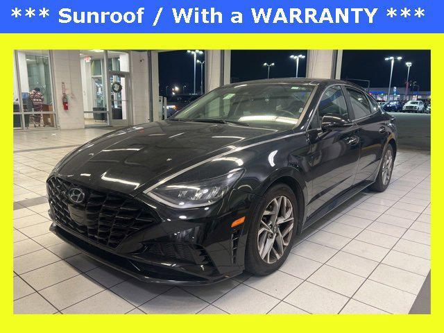 used 2021 Hyundai Sonata car, priced at $17,700