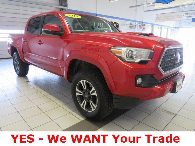 used 2018 Toyota Tacoma car, priced at $27,790