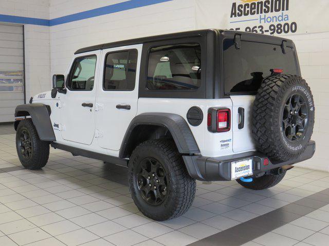 used 2023 Jeep Wrangler 4xe car, priced at $28,900