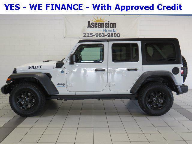 used 2023 Jeep Wrangler 4xe car, priced at $28,900