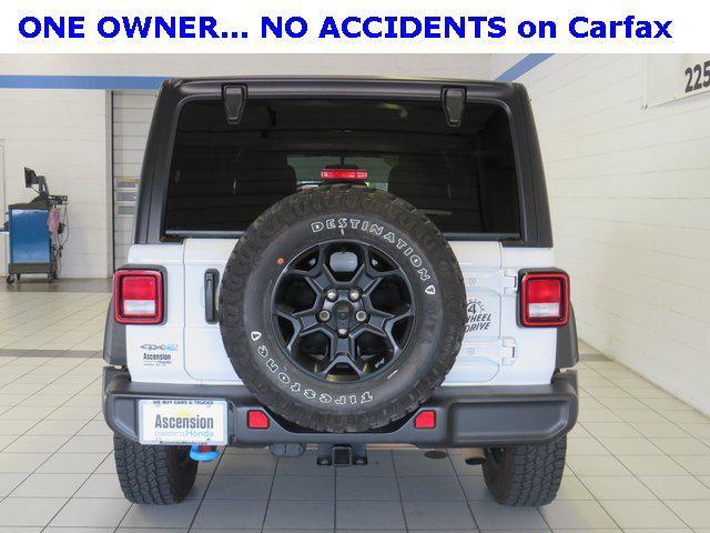 used 2023 Jeep Wrangler 4xe car, priced at $28,900