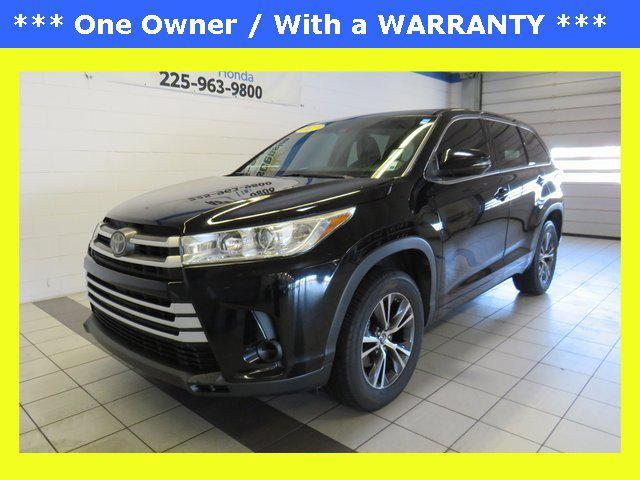 used 2017 Toyota Highlander car, priced at $18,500