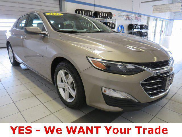 used 2022 Chevrolet Malibu car, priced at $17,500