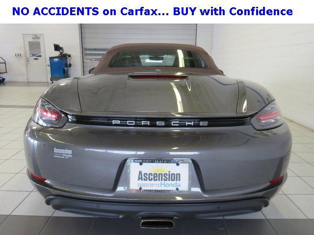 used 2019 Porsche 718 Boxster car, priced at $49,000