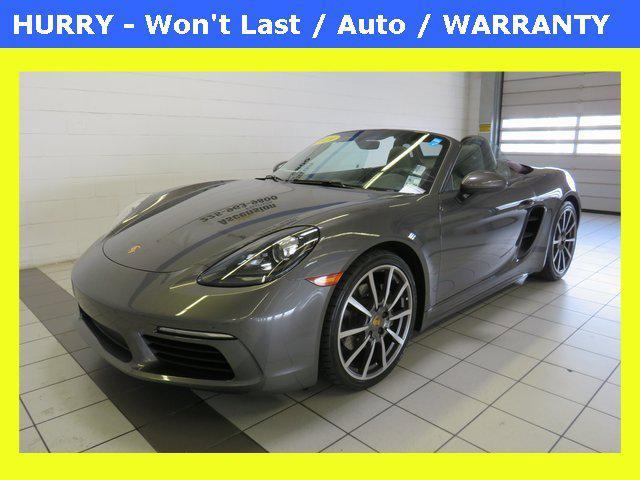 used 2019 Porsche 718 Boxster car, priced at $49,000