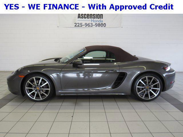 used 2019 Porsche 718 Boxster car, priced at $49,000