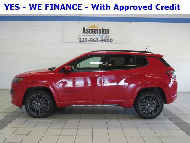 used 2023 Jeep Compass car, priced at $22,500