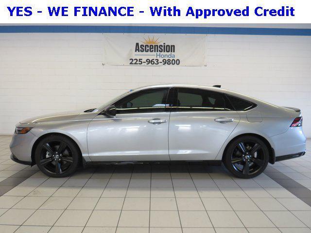 used 2024 Honda Accord Hybrid car, priced at $32,622
