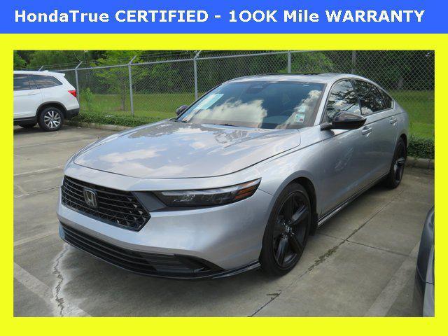 used 2024 Honda Accord Hybrid car, priced at $33,500