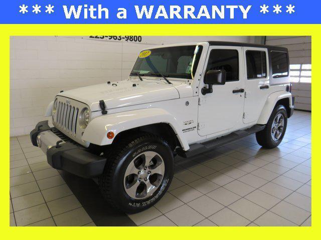 used 2017 Jeep Wrangler Unlimited car, priced at $22,000