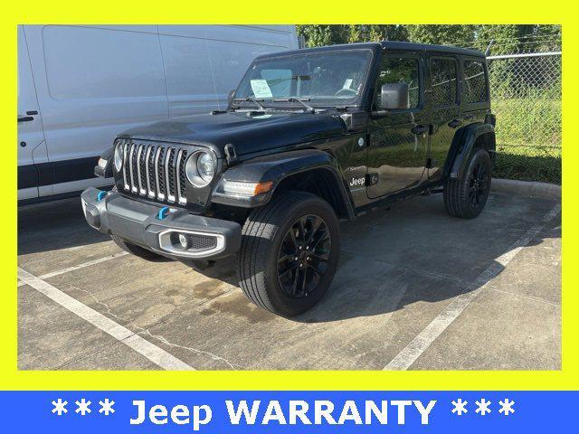 used 2023 Jeep Wrangler 4xe car, priced at $34,000