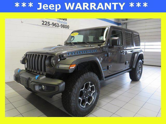 used 2023 Jeep Wrangler 4xe car, priced at $33,510