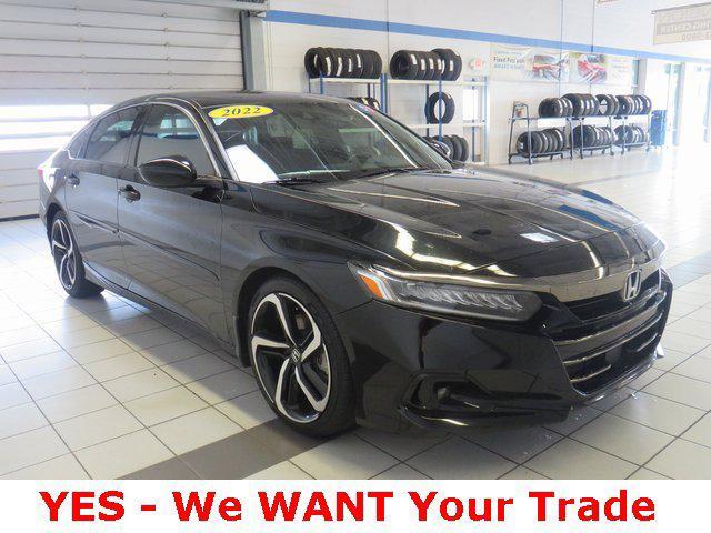 used 2022 Honda Accord car, priced at $25,000