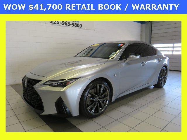 used 2021 Lexus IS 350 car, priced at $33,000