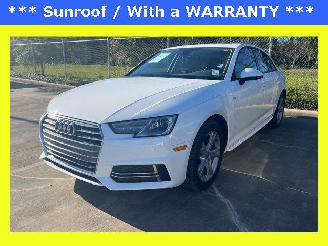 used 2018 Audi A4 car, priced at $18,300