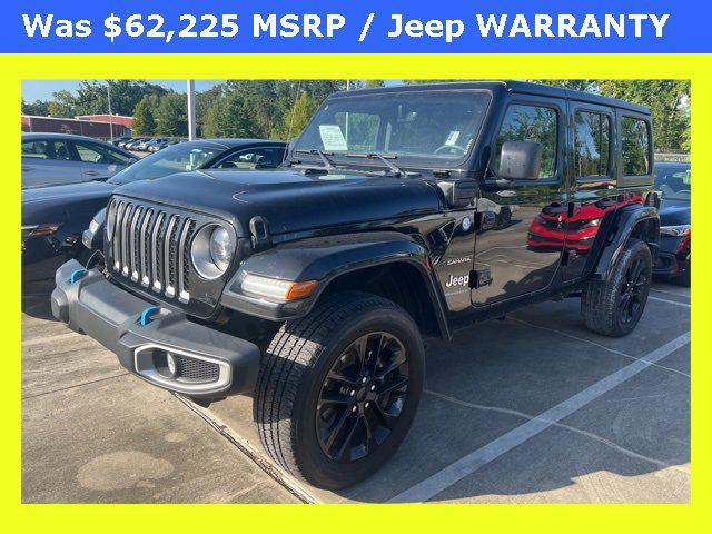 used 2023 Jeep Wrangler 4xe car, priced at $33,200