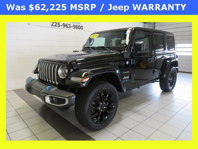 used 2023 Jeep Wrangler 4xe car, priced at $33,000