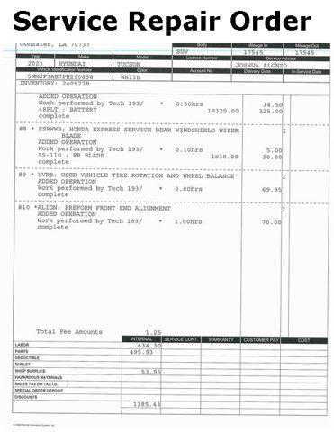 used 2023 Hyundai Tucson car, priced at $24,500