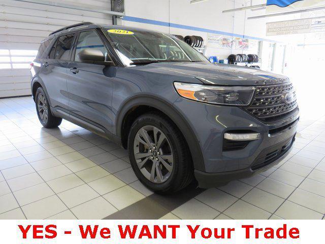 used 2021 Ford Explorer car, priced at $26,800