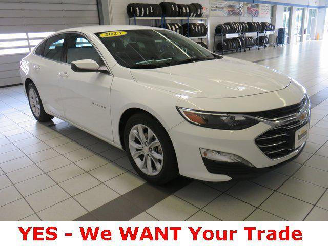 used 2023 Chevrolet Malibu car, priced at $18,814