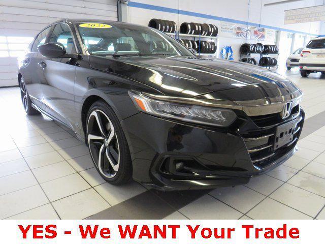 used 2022 Honda Accord car, priced at $26,000