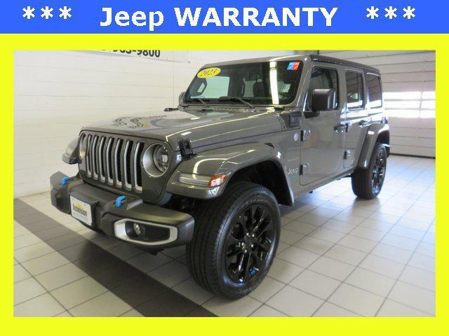 used 2023 Jeep Wrangler 4xe car, priced at $32,000
