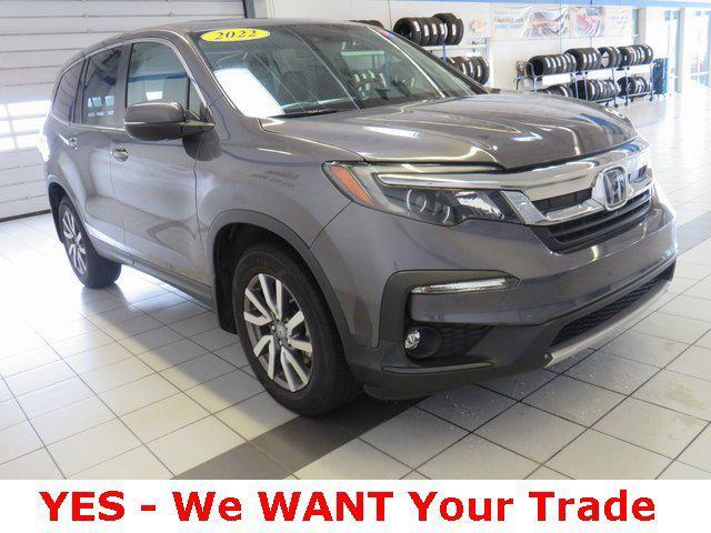 used 2022 Honda Pilot car, priced at $31,700