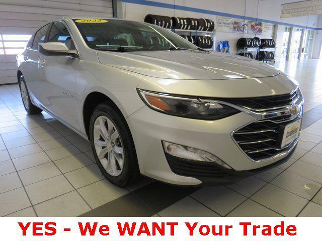 used 2022 Chevrolet Malibu car, priced at $18,500