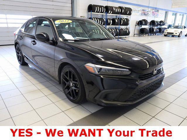 used 2022 Honda Civic car, priced at $21,500