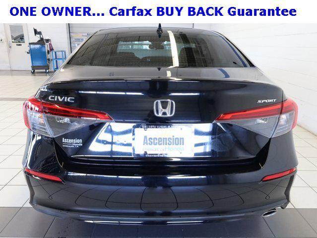 used 2022 Honda Civic car, priced at $21,500