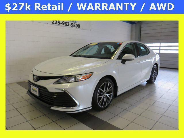 used 2021 Toyota Camry car, priced at $23,500