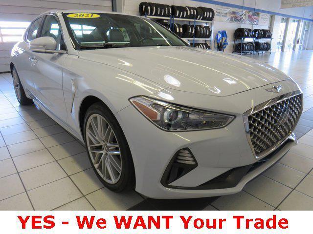 used 2021 Genesis G70 car, priced at $22,325