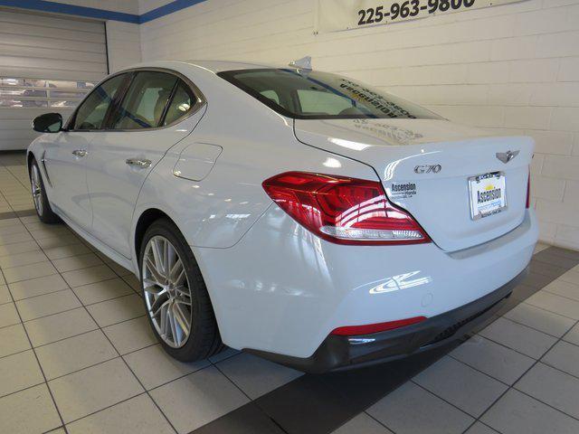 used 2021 Genesis G70 car, priced at $22,325