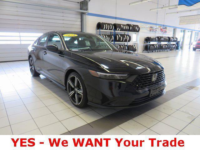 used 2024 Honda Accord Hybrid car, priced at $28,000