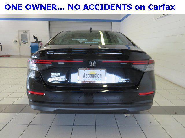 used 2024 Honda Accord Hybrid car, priced at $28,000