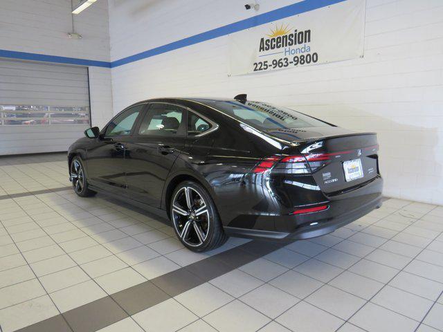 used 2024 Honda Accord Hybrid car, priced at $28,000