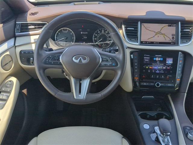used 2021 INFINITI QX50 car, priced at $29,600