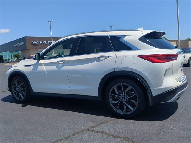 used 2021 INFINITI QX50 car, priced at $29,600