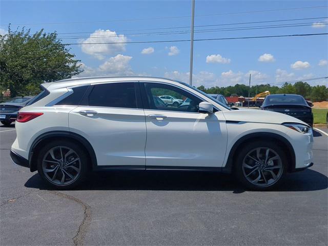 used 2021 INFINITI QX50 car, priced at $29,600