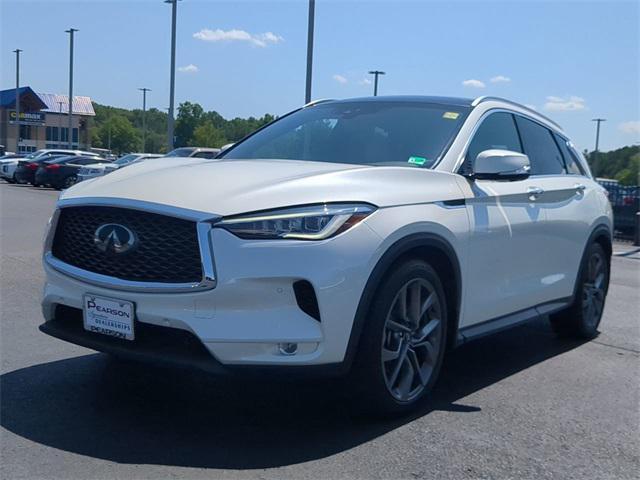 used 2021 INFINITI QX50 car, priced at $29,600